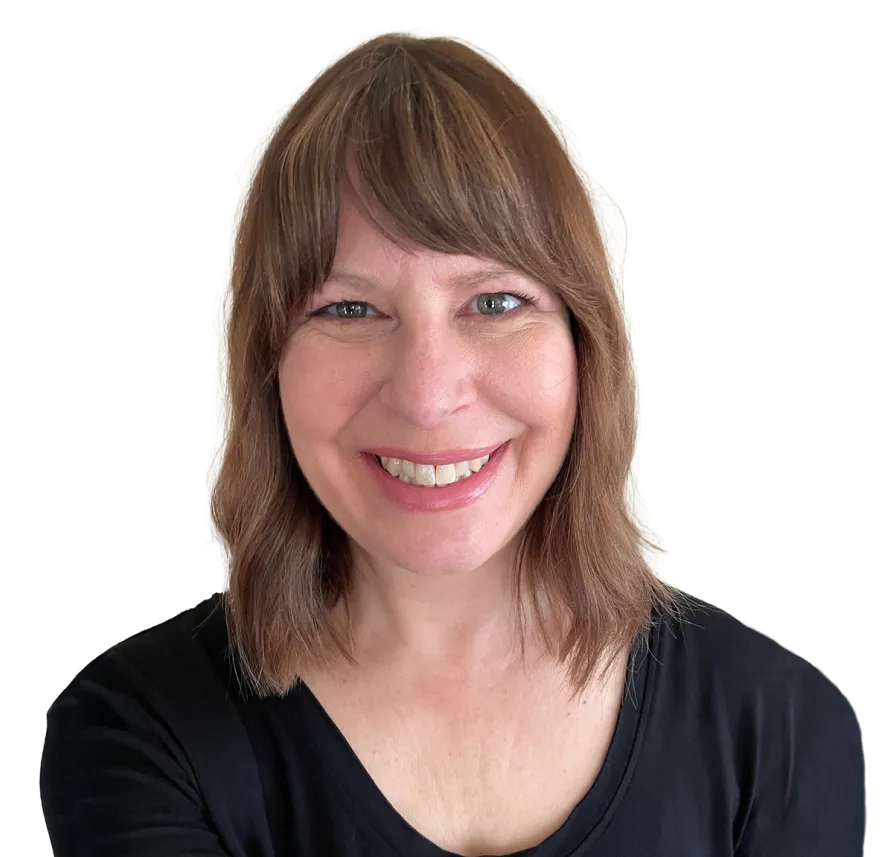 Headshot of Marilyne Goudreau, system analyst, smiling