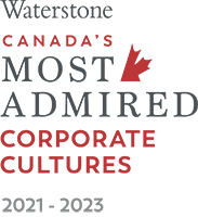 Canada's most admired corporate cultures - Presented by Waterstone
